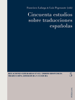 cover image of Cincuenta estudios sobre traducciones españolas